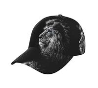 OGNOT Lion Sport Hat,Adjustable Fashion Quality Hat,Outdoor Hat,Dad-Hat,Unisex Cute Graphic Baseball Cap, Lion, One Size