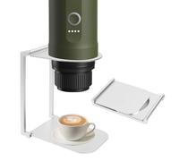 OGNWFUNK Stand Compatible with Outin Nano - Portable Foldable Coffee Maker Stand with Base, Espresso Machine Holder for Home, Desk, and Travel,Silver