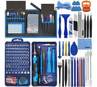 oGoDeal 155 in 1 Precision Screwdriver Set Professional Electronic Repair Tool Kit for Computer, Eyeglasses, iPhone, Laptop, PC, Tablet,PS3,PS4,Xbox,MacBook,Camera,Watch,Toy,Jewelers,Drone (Blue)
