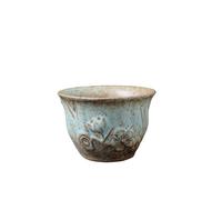 OGOODLE Kungfu Tea Cup Ceramic Kung Fu Tea Cup Stoneware Retro Japanese Handmade Bowl Home Master Single Small Tea Cups