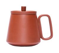 OGOODLE Kungfu Tea Cup Chinese Kung Fu Tea Set Handmade Purple Clay Cup with Lid Office Mug Custom 450ML Small Tea Cups
