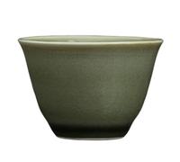 OGOODLE Kungfu Tea Cup Creative Handmade Small Teacup Host Cup Office Guest Chinese Retro Ceramic Tea Single Kung Fu Set Small Tea Cups