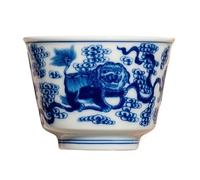 OGOODLE Kungfu Tea Cup Creative Handmade Small Teacup Host Cup Personal Ceramic Antique Drinking Water Small Tea Cups