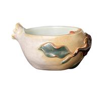 OGOODLE Kungfu Tea Cup Handcrafted Pomegranate Cup Master's Abundant Offspring, Blessings Wood-Fired Handmade Tea Small Tea Cups