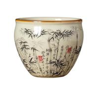 OGOODLE Kungfu Tea Cup Kung Fu Tea Set Cup Home Feng Shui Jar Large Master Ceramic Leisure Small Tea Cups