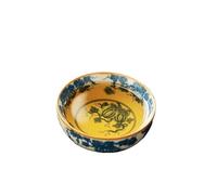OGOODLE Kungfu Tea Cup Ru Kiln Blue and White Tea Cup Home Host Personal Kung Fu Set Drinking Ceramic Small Tea Cups
