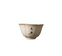 OGOODLE Kungfu Tea Cup Ru Kiln Teacup Master Cup Writing Ceramic Home Tea Drinking Single Small Tea Cups