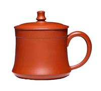OGOODLE Kungfu Tea Cup Small Capacity Cup 240ML Purple Clay Cover Handmade Men and Women Office Tea Small Tea Cups