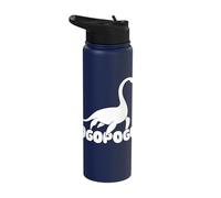 Ogopogo Cute Kawaii Lake Monster Creatures Local Cryptid Stainless Steel Insulated Water Bottle