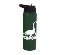 Ogopogo Cute Kawaii Lake Monster Creatures Local Cryptid Stainless Steel Insulated Water Bottle