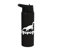 Ogopogo Cute Lake Monster Funny Creatures Local Cryptid Stainless Steel Insulated Water Bottle