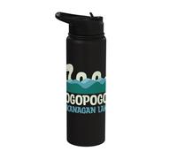 Ogopogo Okanagan Lake Monster Creatures Cute Kawaii Cryptid Stainless Steel Insulated Water Bottle