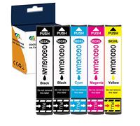 OGOUGUAN 503XL Ink Cartridges Compatible with Epson 503 XL for Expression Home XP-5200 XP-5205 XP5200 XP5205 Workforce WF-2960 WF-2965 WF2960 WF2965 WF-2960DWF WF-2965DWF (5 Packs)