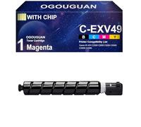 OGOUGUAN C-EXV49 Compatible Toner Cartridge EXV49 NPG-67 GPR-53 Replacement for Canon IR C3320, C3320i, C3325i, C3330i, C3520i, C3525i, C3530i (1 Magenta)
