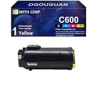 OGOUGUAN Toner Cartridge Compatible with VersaLink C605 C600 C600N C600DN Replacement for Xerox VersaLink C605 C600 C600N C600DN C600 C605 VersaLink C600, C600DT (1 Yellow)