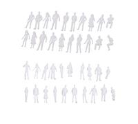 Ogquaton 1:50 1:100 Scale Model Miniature White Figures Architecture Model Human Scale Peoples Durable and Useful