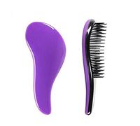 Ogquaton Detangling Hair Brush Comb, Glide The Detangler Brush Through Tangled Hair Comb for Women, Girls, Men Boys - Use in Wet and Dry Hair Purple Stylish and Popular
