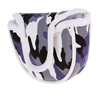 Ogquaton golf putter cover Mallet type compatible Magnet attached Golf head cover Leather Made of durable
