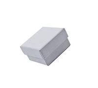 Ogquaton jewellery gift box earrings necklace elegant display box small gift boxes square bracelet cardboard jewellery boxes, white 1 piece practical and useful.