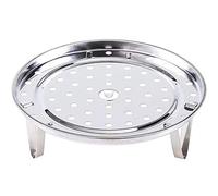 Ogquaton Stainless Steel Steamer Multifunction Steamer Rack Tray Cookware Tool Kitchen Accessories 18cm 1 Piece