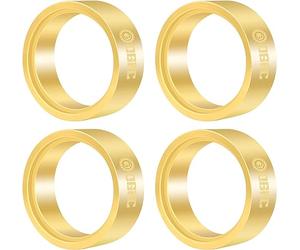 OGRC 1.0 Inch Brass Internal Beadlock Ring 92g Heavy Wheel Weighted Clamp Ring Fits 1.0 Wheel Rim for TRX4M SCX24 1/18 1/24 Upgrade Parts