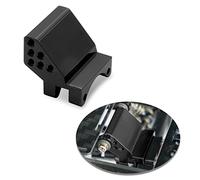 OGRC Adjustable Height Rear Axle Truss Upper Link Mount Aluminum Alloy Link Bracket for Axial SCX24 C10 JLU Gladiator Bronco Upgrade Part (Black)