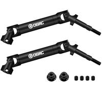 OGRC Extreme Heavy Duty CVD U-Joint Steel Driveshaft for Traxxas Slash/Stampede/Hoss/Rustler VXL 2WD/4X4 Platinum Ultimate Update Parts 1/10 RC Truck Upgrades Parts Replace #6852 (Rear)