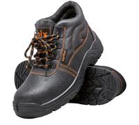 Ogrifox Unisex OX-OIX-T-OB_37 Construction Boot, Black-Orange, 4 UK