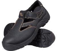 Ogrifox Unisex OX-SLX-S-SB_44 Construction Boot, Black-Gold, 9.5 UK