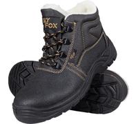Ogrifox Unisex OX-SLX-to-SB_50 Construction Boot, Black-Gold, 14.5 UK