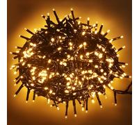 Ogrmar 82 ft 1000 LED Christmas Cluster Lights 8 Modes Christmas String Lights with Timer Function & Connectable for Xmas Home Garden Wedding Party Xmas Tree Indoor Outdoor Decor (1000, Warm White)