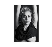 OGTDA Lady Gaga Poster 3 Canvas Poster Wall Art Decor Print Picture Paintings for Living Room Bedroom Decoration Unframe-style 12x18inch(30x45cm)