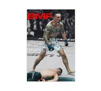 OGTDA Max Holloway, UFC 300, Poster Canvas Poster Bedroom Decor Landscape Office Room Decor Gift 12x18inch(30x45cm)