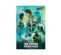 OGTDA The Empire Strikes Back Star War S Movie Poster Canvas Poster Bedroom Decor Sports Landscape Office Room Decor Gift Unframe-style 08x12inch(20x30cm)