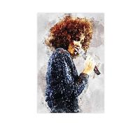 OGTDA Whitney Houston 3 Canvas Poster Bedroom Decor Sports Landscape Office Room Decor Gift Unframe-style 12x18inch(30x45cm)
