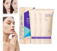 Ogulia Hydrating Concealer Translucent Face Cream,Whitening Soft Focus Skin Tinting Cream,Brightening Hydrating Concealer Waterproof Foundation Cream,Makeup Delicate Nature Naked Foundation (3PC, 50g)