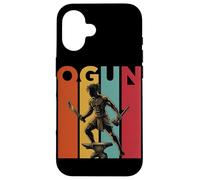 OGUN Yoruba God of War and Iron Orisha Case for iPhone 16