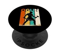 OGUN Yoruba God of War and Iron Orisha PopSockets Adhesive PopGrip