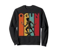 OGUN Yoruba God of War and Iron Orisha Sweatshirt