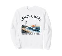 Ogunquit Maine - Retro seacoast New England apparel Sweatshirt