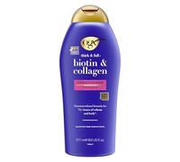 OGX Biotin and Collagen Volumising Hair Conditioner, Thick and Full, with Vitamin B7 Biotin, and Collagen, for Thin Hair, Sulfate Free Surfactants, 577ml