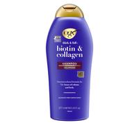 OGX Biotin and Collagen Volumising Hair Shampoo, Thick and Full, with Vitamin B7 Biotin, and Collagen, for Fine Hair, Sulfate Free Surfactants, 577ml