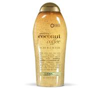 OGX Coffee Scrub and Wash, Coconut 19.5 Fl Oz