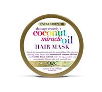 OGX Extra Strength Damage Remedy + Coconut Miracle Oil Hair Mask, Extra Hydrating & Softening Anti-Frizz Treatment to Help Repair Hair, Paraben-Free, Sulfated-Surfactants Free, 6 oz