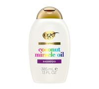 OGX Extra Strength Damage Remedy + Coconut Miracle Oil Shampoo for Dry, Frizzy or Coarse Hair, Hydrating & Flyaway Taming Shampoo, Paraben-Free, Sulfate-Free Surfactants, 13 fl oz