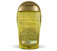 OGX Hydrate & Color Reviving + Sunflower Shimmering Blonde Penetrating Oil with UVA/UVB Sun-Filters 3.3 Ounce