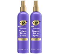OGX Niacinamide+ Volume Boost Spray, Instant Root Lift, More Volume, Thicken Fine Hair, 24hrs Volume and Styling Spray, 233ml (Pack of 2)