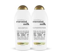 OGX Nourishing + Coconut Milk Shampoo & Conditioner Set 25.4 Fl Oz (Pack of 2)