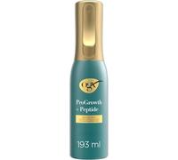 OGX ProGrowth + Peptide Serum Mist, Heat Protectant Spray Instantly Helps Thicken Strands While Protecting Lengths, Reduce Hair Fall Due To Breakage, For Fuller Hair After 1st Use, 193ml