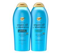 OGX Renewing + Argan Oil of Morocco Shampoo & Conditioner 25.4 Fl Oz 2 count (Pack of 1)